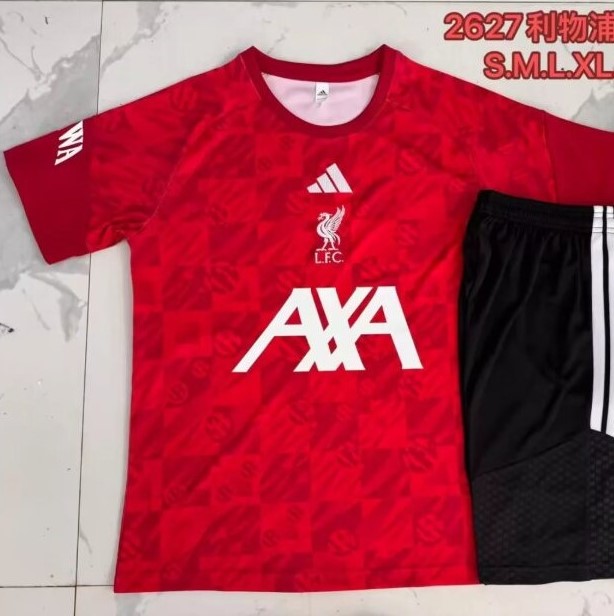 AAA Quality Liverpool 26/27 Red/White Training Jersey